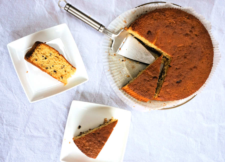 Orange And Cacao Sour Cream Cake Recipe Cuisine Fiend